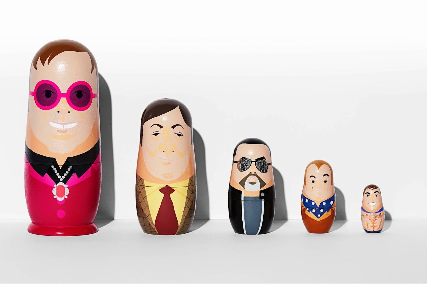 Mother sends Putin some gay Russian dolls.